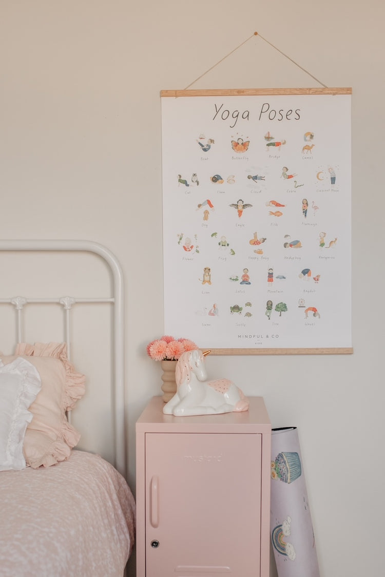 Yoga Poses Print