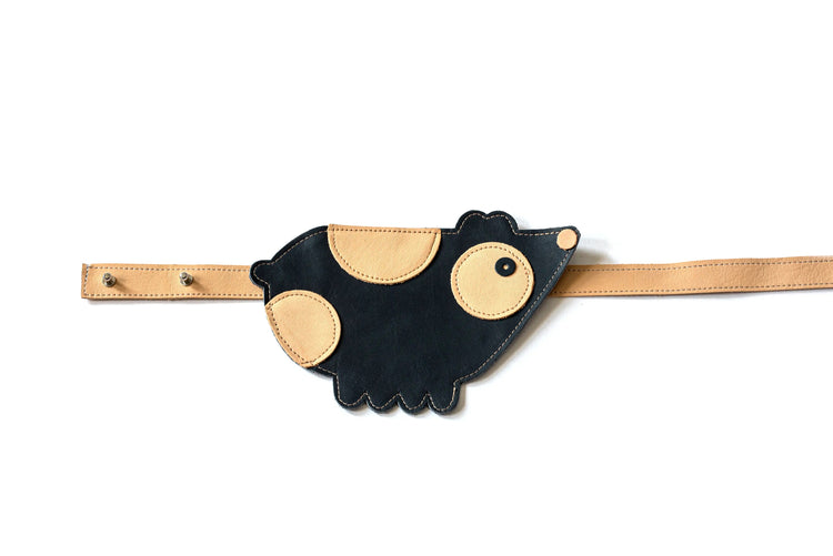 Dida Bear Belt Bag- Blue