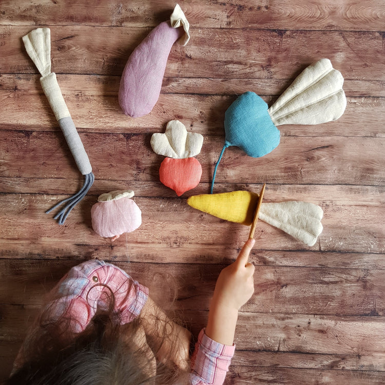 Hemp Vegetable Play Set