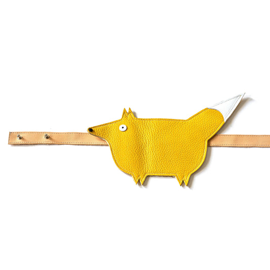 Dida Fox Belt Bag- Yellow