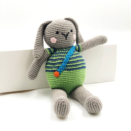 Bunny Rattle - Apple Green