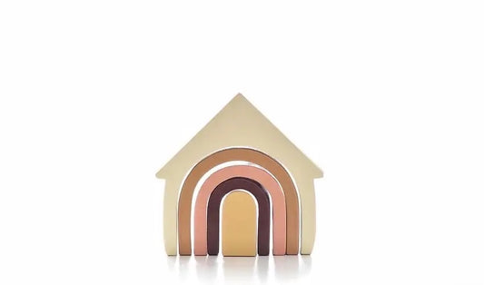 Wooden House Stacker